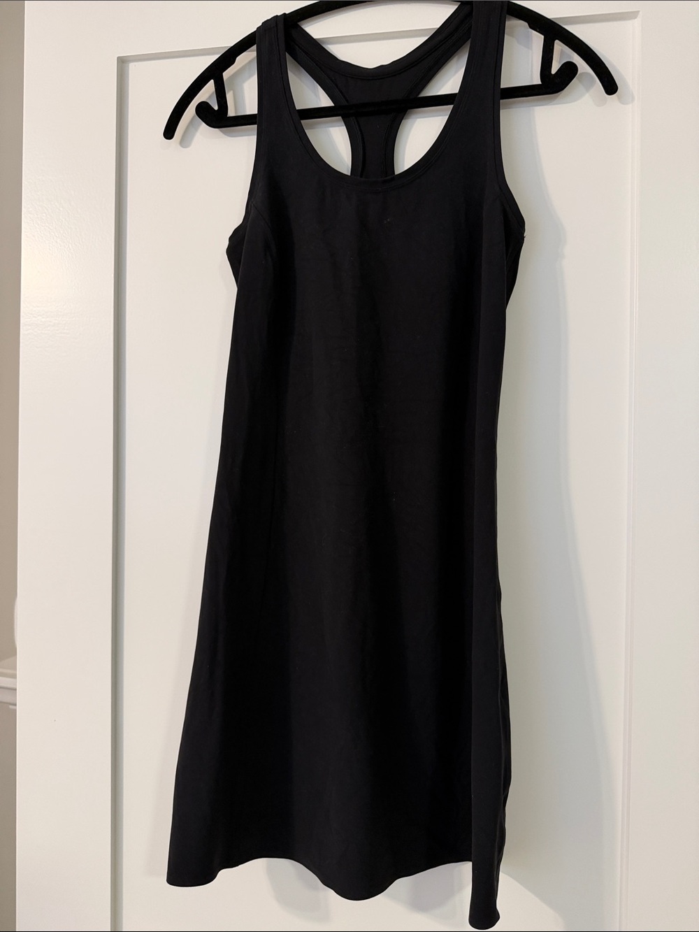 Classic Black Racerback Women's Dress